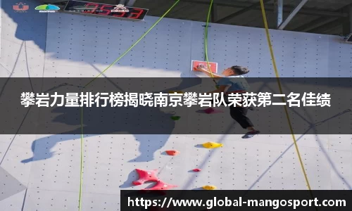 攀岩力量排行榜揭晓南京攀岩队荣获第二名佳绩